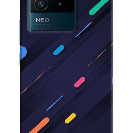 Abstract Design IQOO Neo 6 5G Hard Case Back Cover by Casekaro