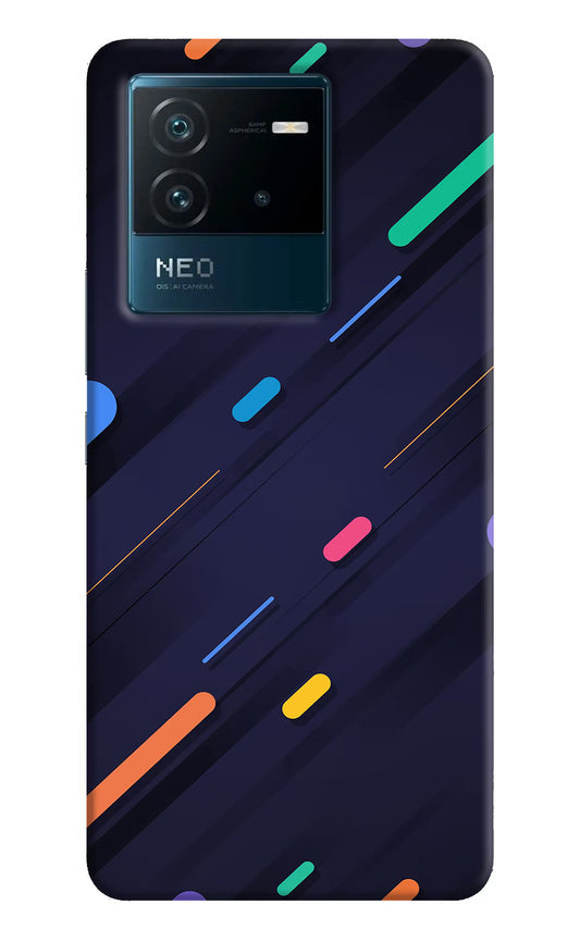 Abstract Design IQOO Neo 6 5G Hard Case Back Cover by Casekaro