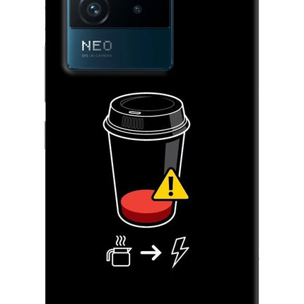 Coffee IQOO Neo 6 5G Hard Case Back Cover by Casekaro