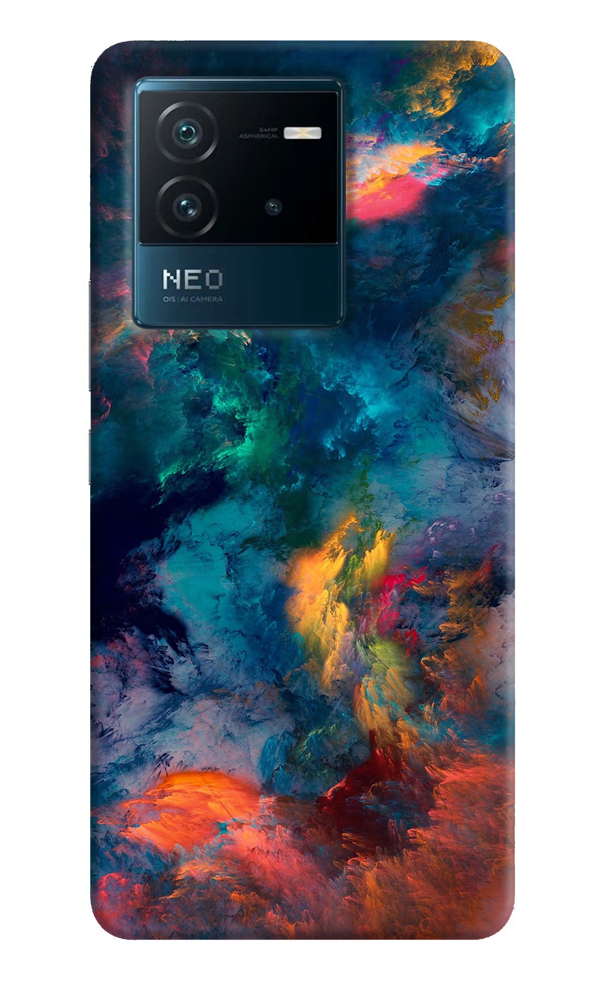 Artwork Paint IQOO Neo 6 5G Hard Case Back Cover by Casekaro