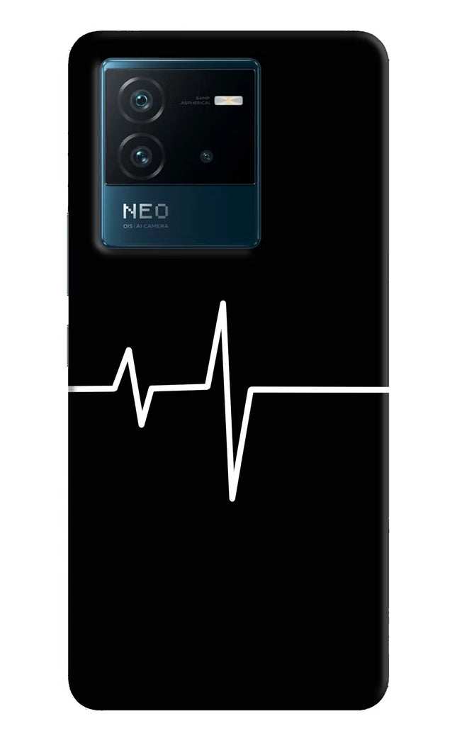 Heart Beats IQOO Neo 6 5G Hard Case Back Cover by Casekaro