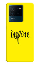 Inspire IQOO Neo 6 5G Hard Case Back Cover by Casekaro