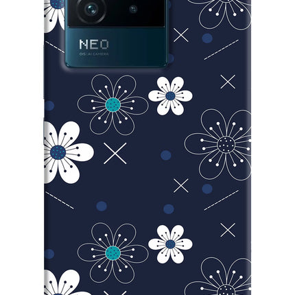 Flowers IQOO Neo 6 5G Hard Case Back Cover by Casekaro