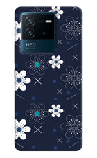 Flowers IQOO Neo 6 5G Hard Case Back Cover by Casekaro