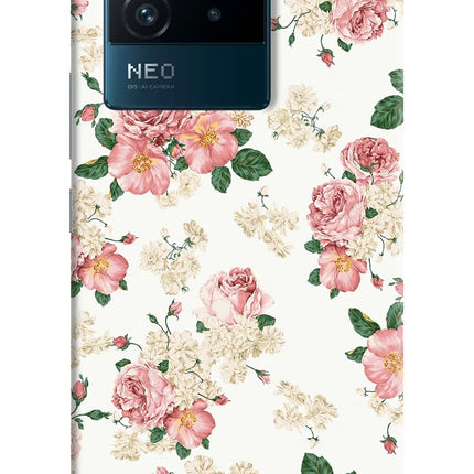 Flowers IQOO Neo 6 5G Hard Case Back Cover by Casekaro