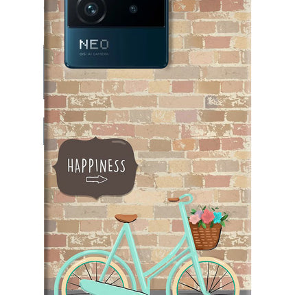 Happiness Artwork IQOO Neo 6 5G Hard Case Back Cover by Casekaro