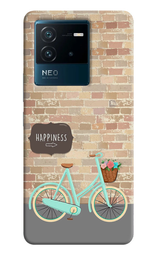 Happiness Artwork IQOO Neo 6 5G Hard Case Back Cover by Casekaro