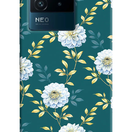 Flowers IQOO Neo 6 5G Hard Case Back Cover by Casekaro