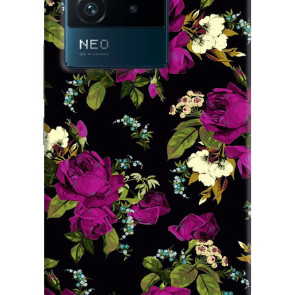 Flowers IQOO Neo 6 5G Hard Case Back Cover by Casekaro