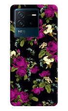 Flowers IQOO Neo 6 5G Hard Case Back Cover by Casekaro