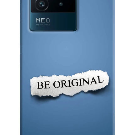 Be Original IQOO Neo 6 5G Hard Case Back Cover by Casekaro