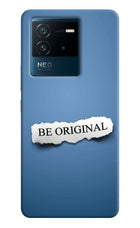 Be Original IQOO Neo 6 5G Hard Case Back Cover by Casekaro