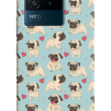 Pug Dog IQOO Neo 6 5G Hard Case Back Cover by Casekaro
