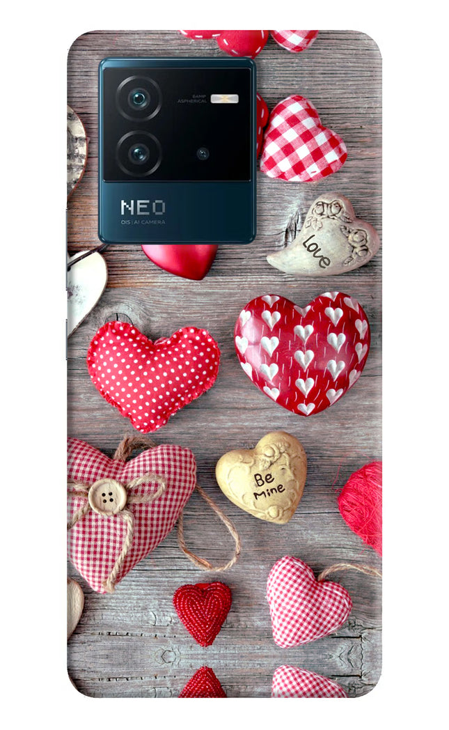 Love Wallpaper IQOO Neo 6 5G Hard Case Back Cover by Casekaro