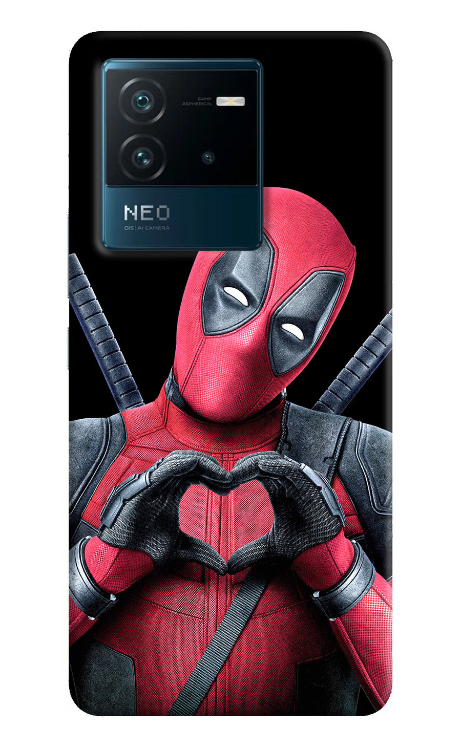 Deadpool IQOO Neo 6 5G Back Cover, Hard case