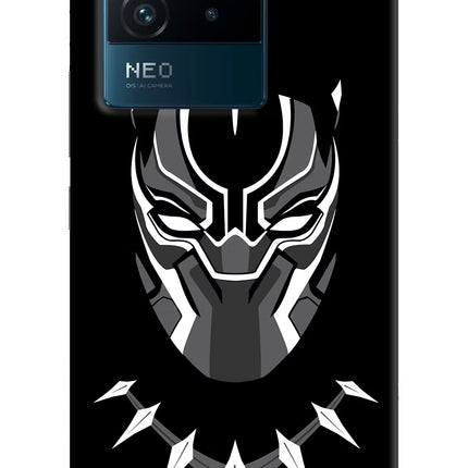 Black Panther IQOO Neo 6 5G Hard Case Back Cover by Casekaro