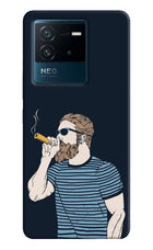 Smoking IQOO Neo 6 5G Hard Case Back Cover by Casekaro