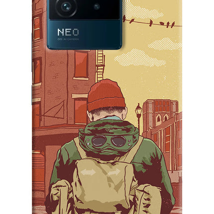 Adventurous IQOO Neo 6 5G Hard Case Back Cover by Casekaro
