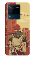 Adventurous IQOO Neo 6 5G Hard Case Back Cover by Casekaro