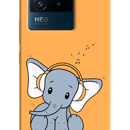 High On Music IQOO Neo 6 5G Hard Case Back Cover by Casekaro