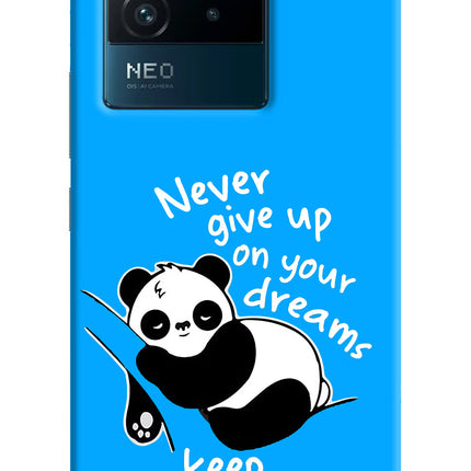 Keep Sleeping IQOO Neo 6 5G Hard Case Back Cover by Casekaro