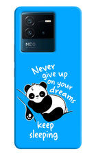 Keep Sleeping IQOO Neo 6 5G Hard Case Back Cover by Casekaro