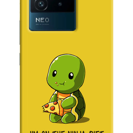 I'm on Ninja Diet IQOO Neo 6 5G Hard Case Back Cover by Casekaro