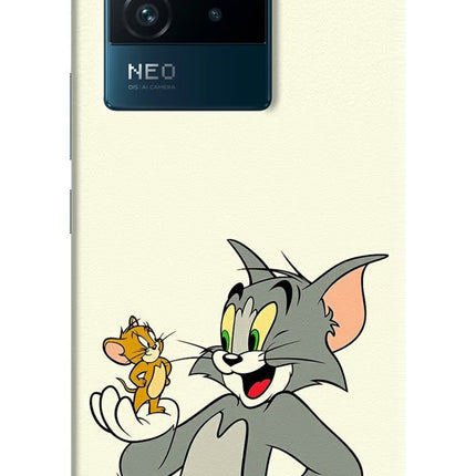 Tom & Jerry IQOO Neo 6 5G Hard Case Back Cover by Casekaro