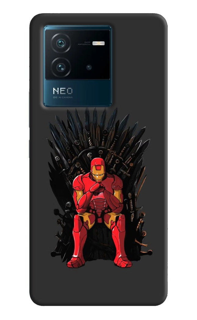 Ironman Throne IQOO Neo 6 5G Hard Case Back Cover by Casekaro