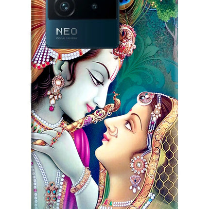 Lord Radha Krishna IQOO Neo 6 5G Hard Case Back Cover by Casekaro