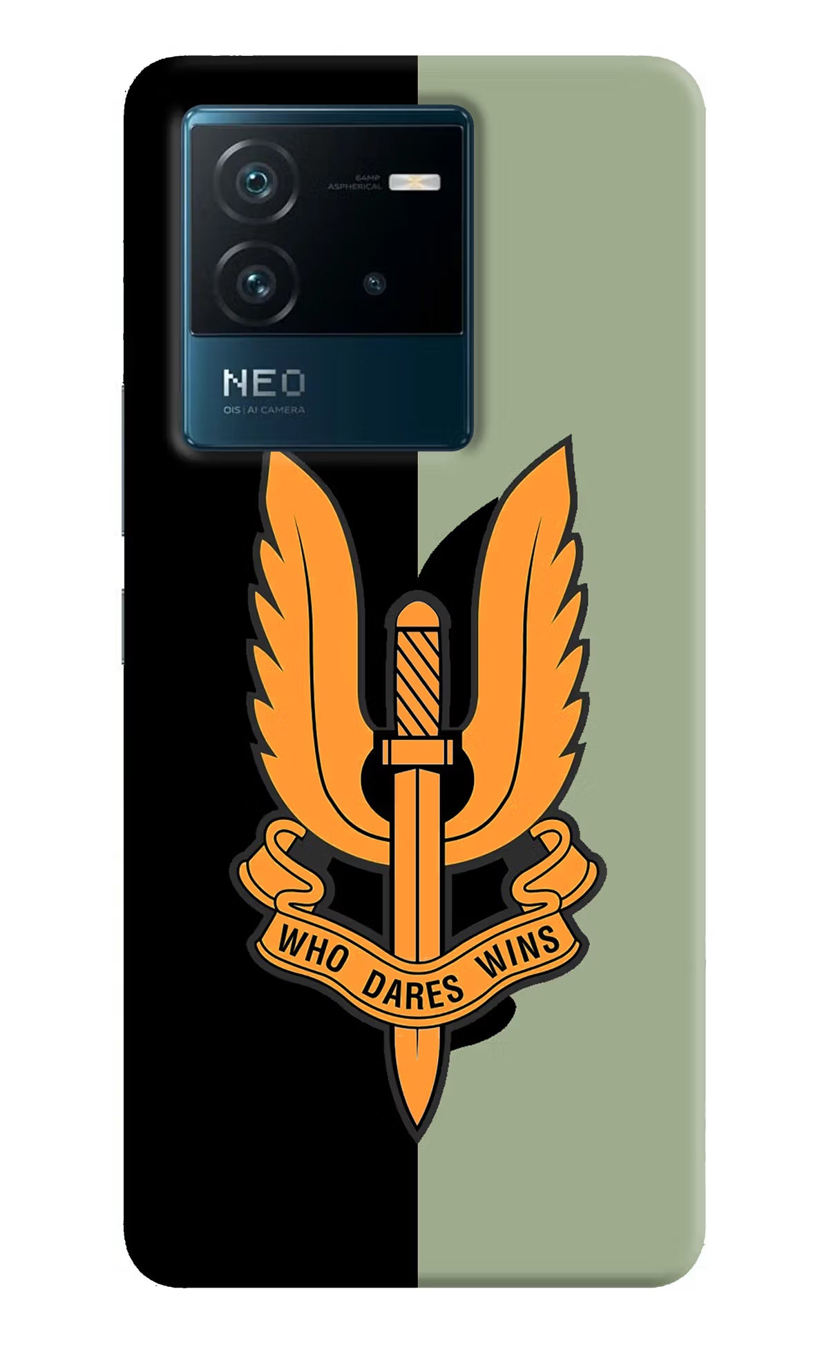 Balidan Logo IQOO Neo 6 5G Hard Case Back Cover by Casekaro