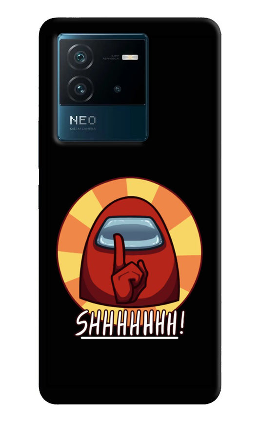 Among Us Shhh! IQOO Neo 6 5G Hard Case Back Cover by Casekaro