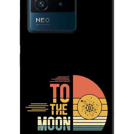 To the Moon IQOO Neo 6 5G Hard Case Back Cover by Casekaro