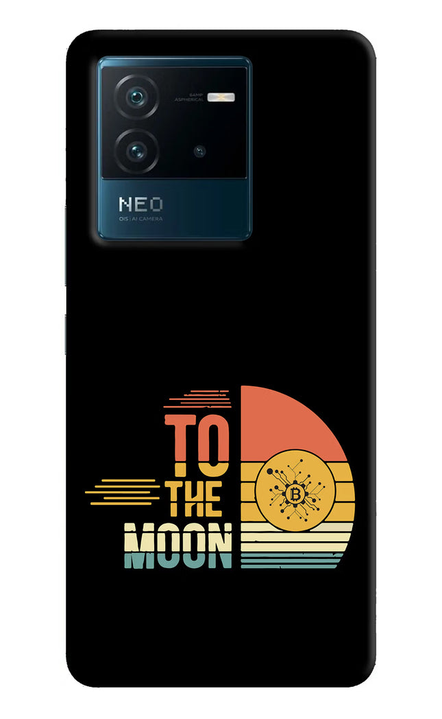 To the Moon IQOO Neo 6 5G Hard Case Back Cover by Casekaro