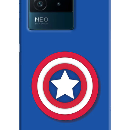 Shield IQOO Neo 6 5G Hard Case Back Cover by Casekaro