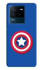 Shield IQOO Neo 6 5G Hard Case Back Cover by Casekaro