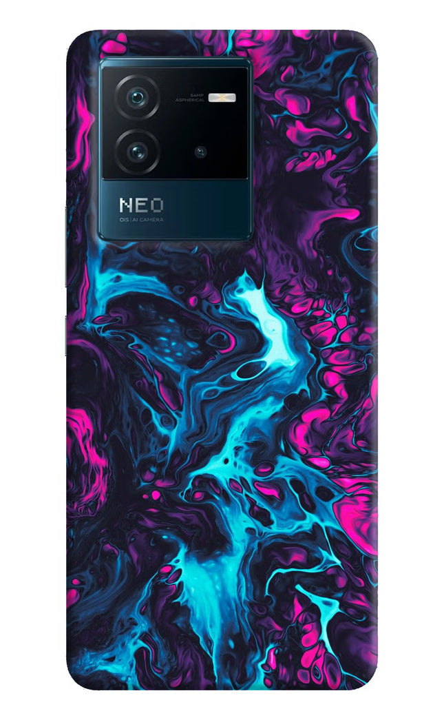 Abstract IQOO Neo 6 5G Hard Case Back Cover by Casekaro