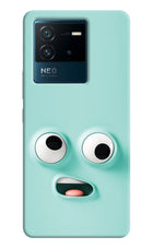 Funny Cartoon IQOO Neo 6 5G Hard Case Back Cover by Casekaro