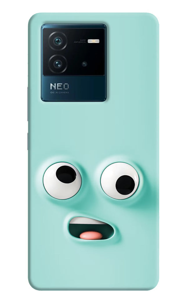 Funny Cartoon IQOO Neo 6 5G Hard Case Back Cover by Casekaro