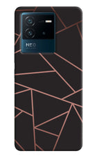 Geometric Pattern IQOO Neo 6 5G Hard Case Back Cover by Casekaro