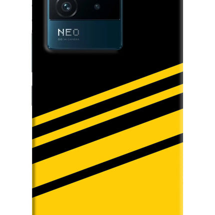 Yellow Shades IQOO Neo 6 5G Hard Case Back Cover by Casekaro
