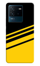 Yellow Shades IQOO Neo 6 5G Hard Case Back Cover by Casekaro