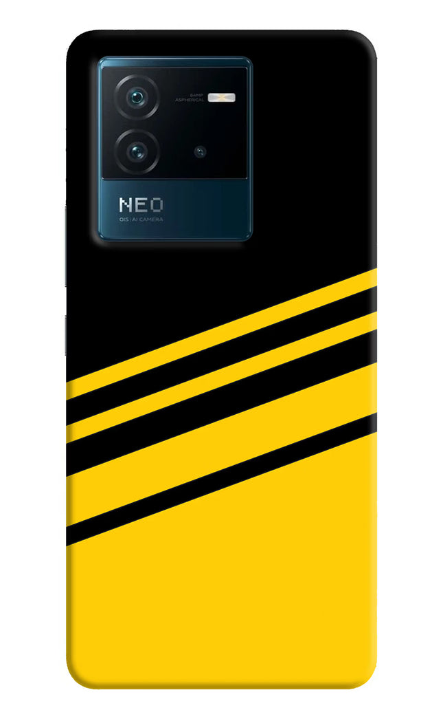 Yellow Shades IQOO Neo 6 5G Hard Case Back Cover by Casekaro