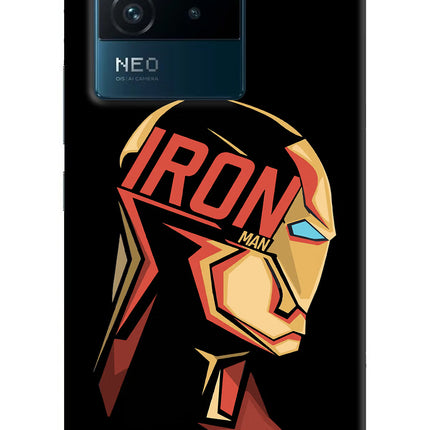 IronMan IQOO Neo 6 5G Hard Case Back Cover by Casekaro
