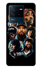 Rappers IQOO Neo 6 5G Hard Case Back Cover by Casekaro