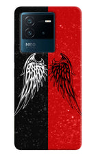 Wings IQOO Neo 6 5G Hard Case Back Cover by Casekaro