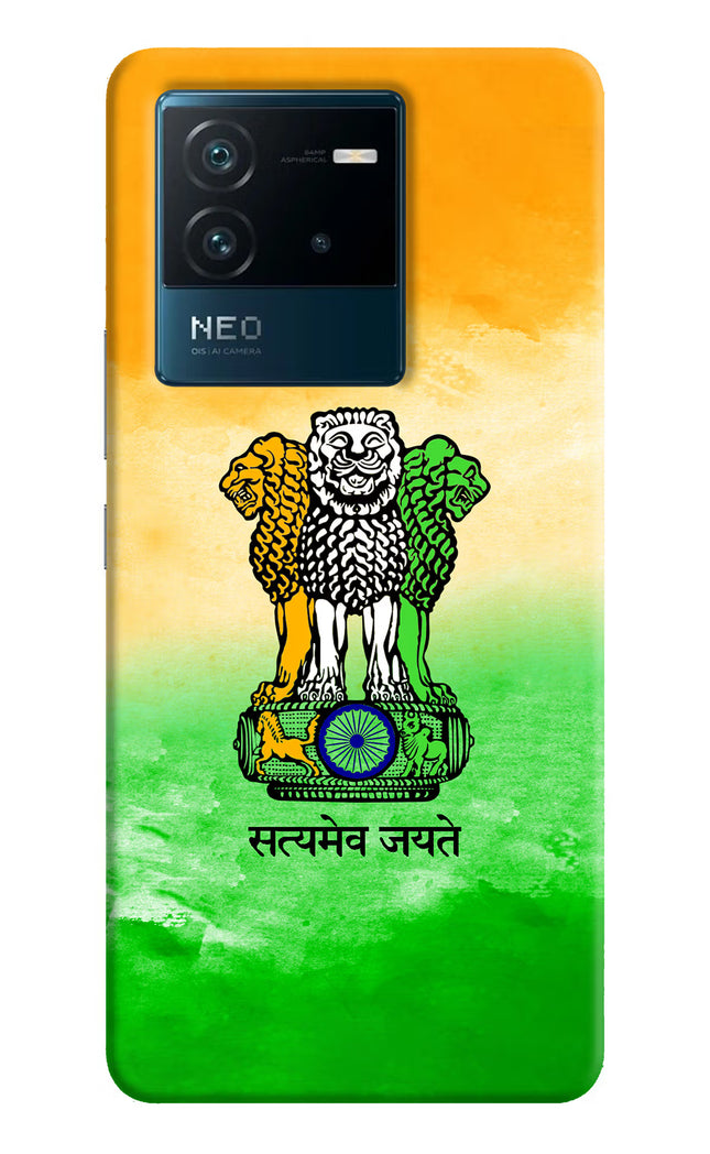 Satyamev Jayate Flag IQOO Neo 6 5G Hard Case Back Cover by Casekaro