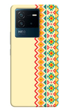 Ethnic Seamless IQOO Neo 6 5G Hard Case Back Cover by Casekaro