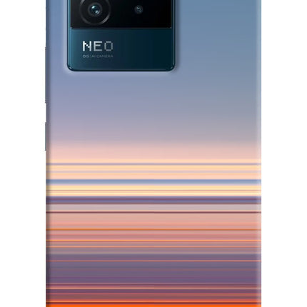 Morning Colors IQOO Neo 6 5G Hard Case Back Cover by Casekaro