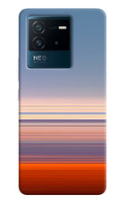 Morning Colors IQOO Neo 6 5G Hard Case Back Cover by Casekaro